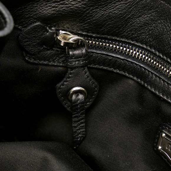 MIU MIU Leather Bow Tote Bag - Picture 9 of 10